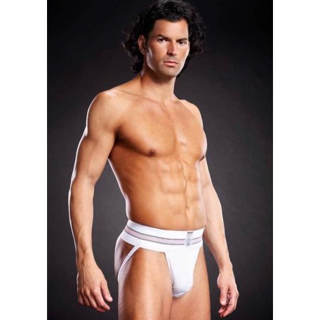 Microfiber Jock Strap White S/M