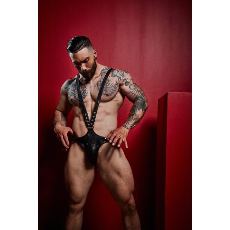 BL4CK by C4M - Dungeon Black Harness One Size