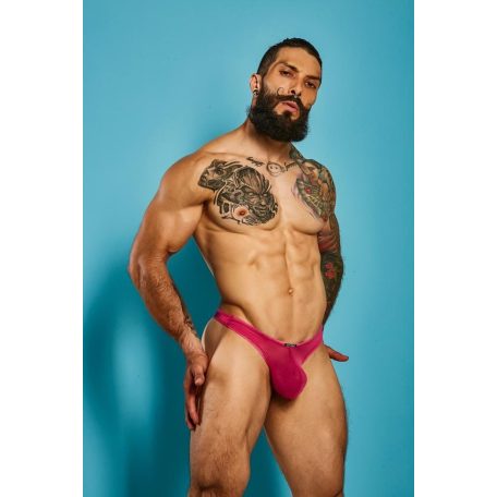 C4M Pouch Enhancing Thong-Fuchsia-M