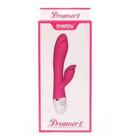 Lovetoy Dreamer II Vibrator Rose Red