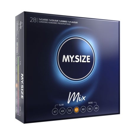 MY SIZE MIX Condoms 57 mm (28 pieces)