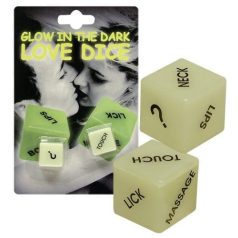 Love Dice Glow In The Dark