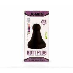 X-MEN 4.8" Butt Plug Black